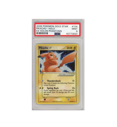 Pokémon - Cartes gradées