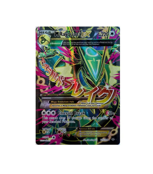 M Rayquaza EX Full Art 105/108 ENG - Roaring Skies Poke Collect