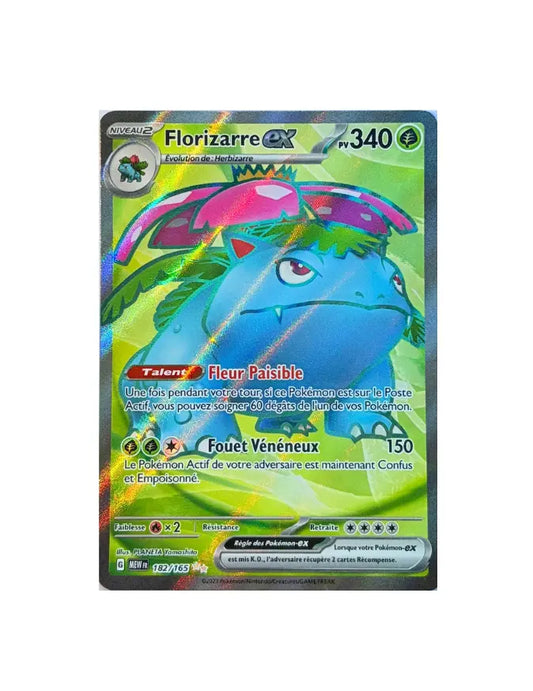 Florizarre EX Full Art (182/165) - 151 Ecarlate et Violet Poke Collect