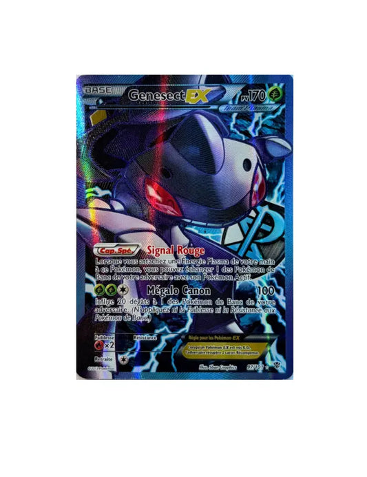 Genesect EX Full Art - Explosion Plasma (N&B) 97/101 - FR Poke Collect