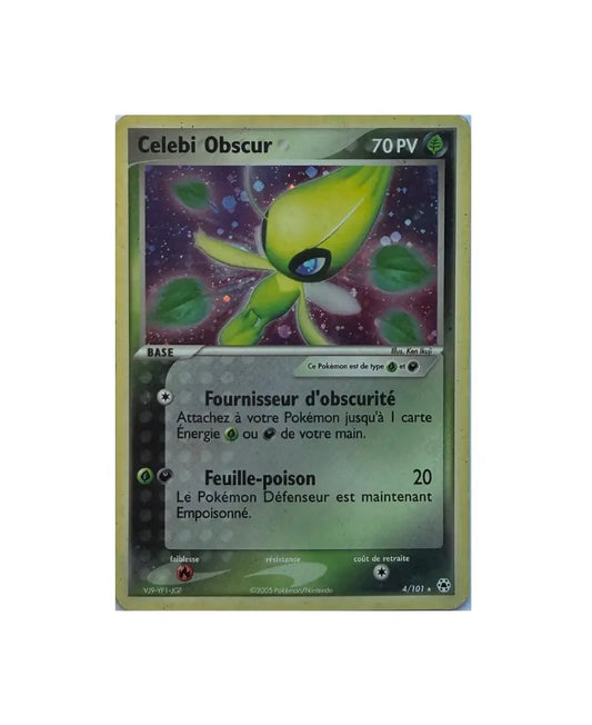 Celebi Obscur Holo - EX Légendes Oubliées 4/101 - FR Poke Collect