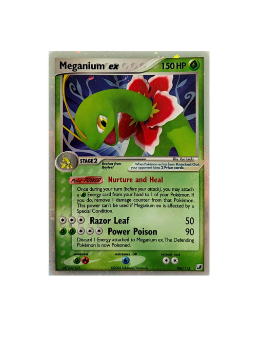 Meganium EX - Unseen Forces 106/115 - ENG Poke Collect