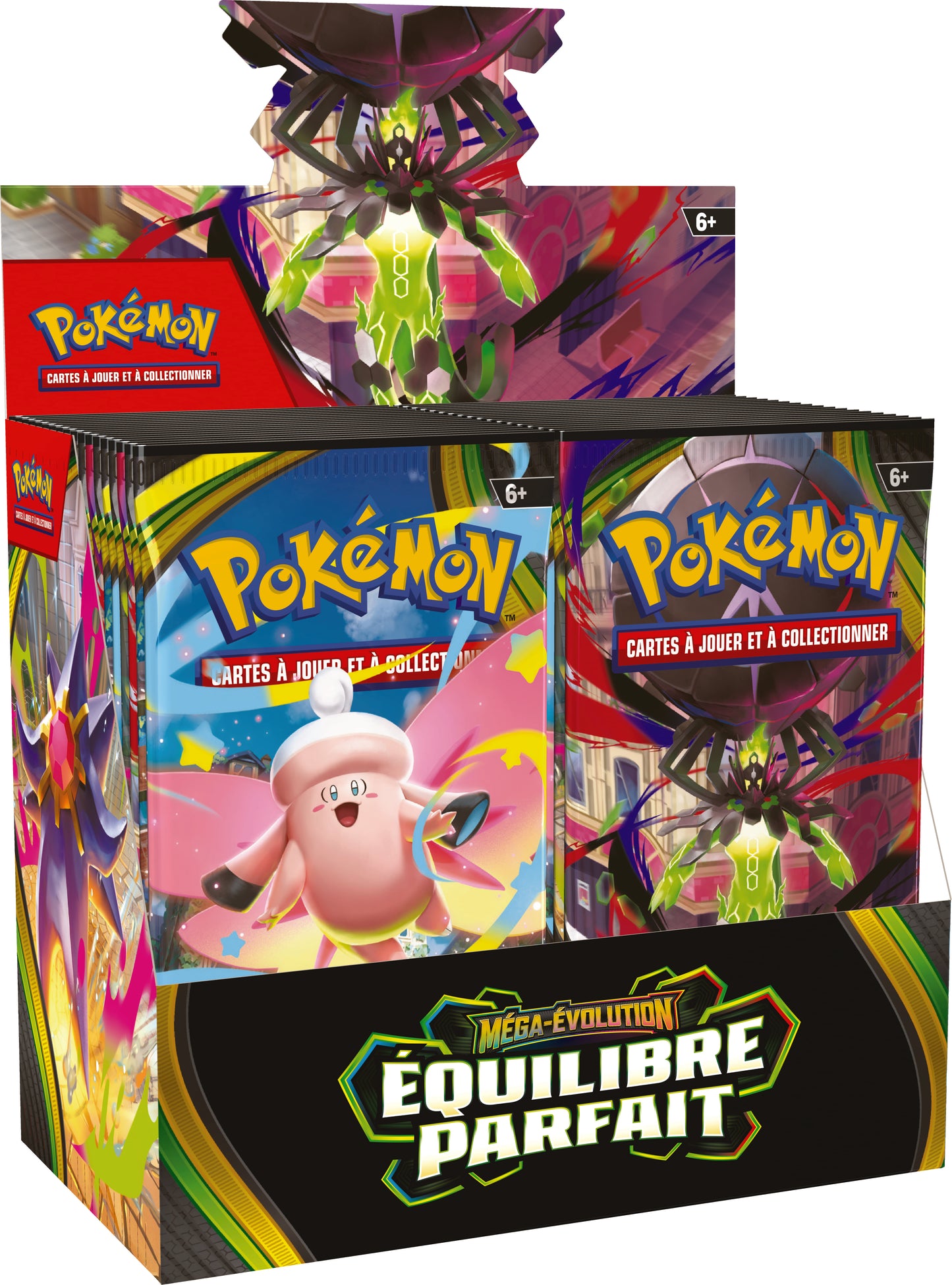 POKÉMON JCC : DISPLAY DE PACK DE BOOSTER MÉGA-ÉVOLUTION - ME03 ÉQUILIBRE PARFAIT (DISPLAY X36) - FR Hoshi TCG