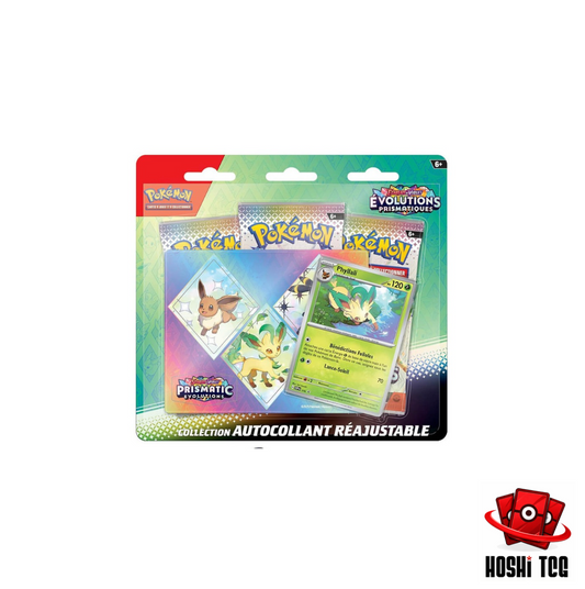 Tripack Phyllali Collection Autocollant Evolution Prismatique 8.5 Hoshi TCG